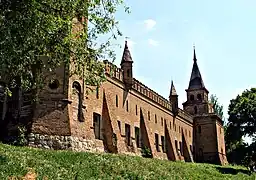 Castillo de Popov en Ucrania.