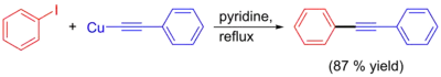 Application of Castro-Stephens coupling with phenyliodine