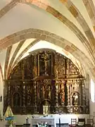 Retablo del altar de la Iglesia