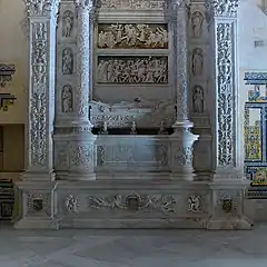 Sepulcro de Catalina de Ribera y Hurtado de Mendoza en Sevilla.