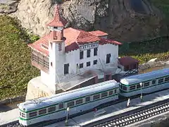 Estación de las Planas en Catalunya en Miniatura