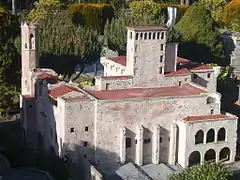 Palacio Real Mayor de Barcelona y capilla de Santa Ágata.