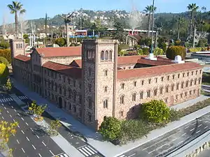 Edificio de la Universidad de Barcelona.