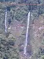 Catarata Río Turrialba en la zona de La Pastora