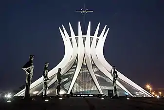 Catedral de Brasilia (Oscar Niemeyer, 1960)