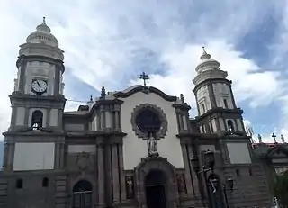 La Catedral basílica menor de la Inmaculada Concepción después de sus últimas construcciones en 1960