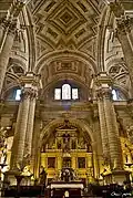 Catedral de Jaén. Entre 1540 y 1594 las obras estuvieron dirigidas por Andrés de Vandelvira y Alonso Barba.