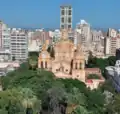 Vista aérea de la Catedral de Nuestra Señora de la Asunción en 2022