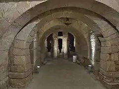 Catedral de Palencia, España. Cripta de San Antolín