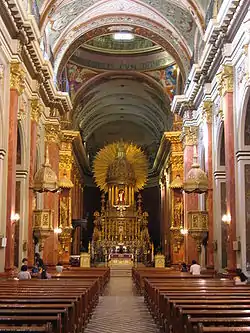 Catedral de Salta, interior.