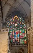 Vitral del Juicio Final.
