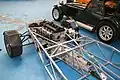 Estructura tubular de un Caterham Seven actual