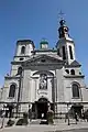 La basílica menor-catedral Notre-Dame de Quebec, iniciada en 1647, es la iglesia más antigua de América del Norte, fuera de la zonas pertenecientes a el Imperio español.