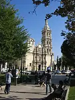 Fotografía desde el jardín.