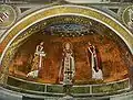 Mosaicos del ábside de Santa Inés.