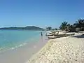 Playa en los cayos cochinos