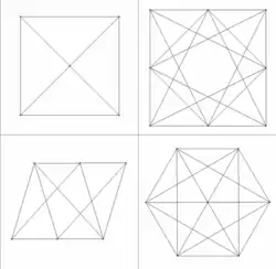 Politopo de cruce de 4 dimensiones