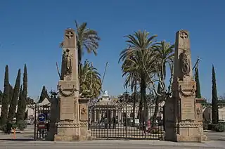 Fides y Spes, cementerio de Pueblo Nuevo (1888).