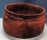 Cerámica de Taphar (siglos XIII-VIII a. C.) Museo del Ermitage, Rusia.