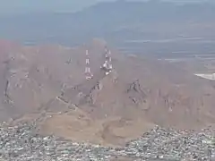 Enero 2018 Cerro Coronel visto desde la cima del Cerro Grande.