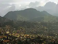 Los cerros del Zuque y de la Teta en San Cristóbal y Usme