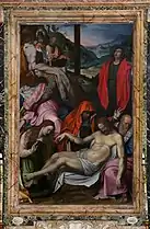 Descendimiento de Cristo (1582), Santissima Trinità (Viterbo)