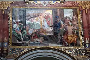 El sueño de Constantino, San Giovanni in Laterano (Roma)