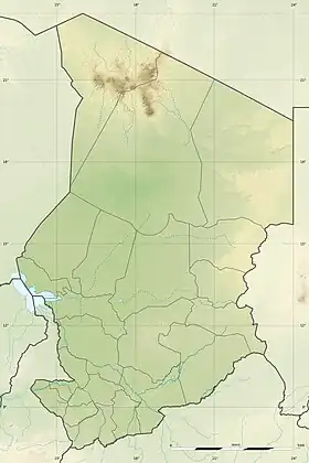 Trou au Natron ubicada en Chad