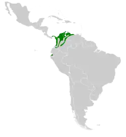 Range of C. buffonii