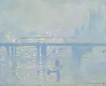 Claude Monet, El puente de Charing Cross en Londres