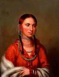 Hayne Hudjihini de los otoe c. 1822
