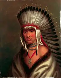 Petalesharo de los pawnee c.1822