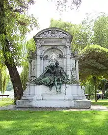 El monumento a Charles de Coster (Samuel y De Vestel, 1894).