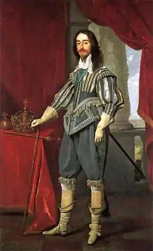 King Carlos I llevando botas Cavalier