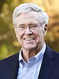 Charles Koch  2015, 2014, y 2011  (Finalista en 2016 y 2012)  (compartido con su hermano David todas las veces)