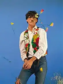 Charly García fotografíado por Alejandro Kuropatwa en 1989