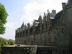 Fachada del château