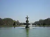 Jardines de Fontainebleau.