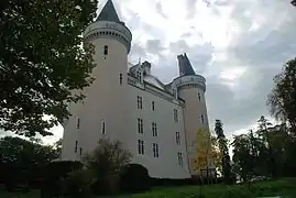 Vista del Castillo de Saint-Chartier