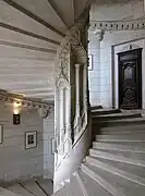 Escalera del château de Chaumont-sur-Loire (1498 a 1510).