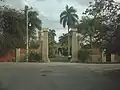 Entrada de la hacienda Chenché de las Torres.