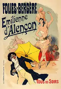 Folies Bergères,Emilienne d'Alençon