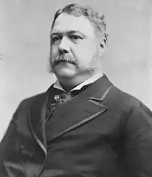 Chester Alan Arthur.