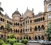 Chhatrapati Shivaji Terminus en Bombay, India