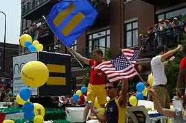 Marcha del Orgullo tiene lugar todos los años en junio.