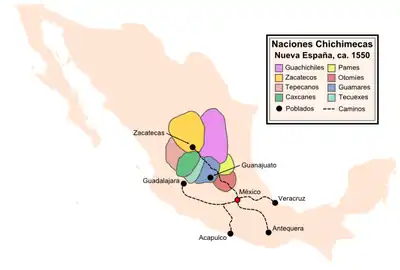 Ubicación de Reino de Jilotepec