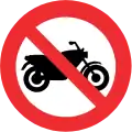 Prohibida circulación de motocicletas