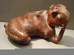 Escultura de las tumbas de tiro de Nayarit