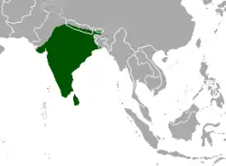 Distribución de A. axis