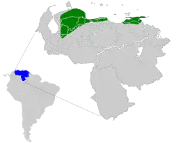 Distribución de Chlorostilbon alice